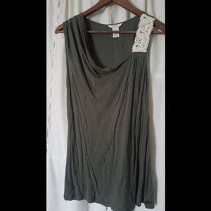 Dark green blouse